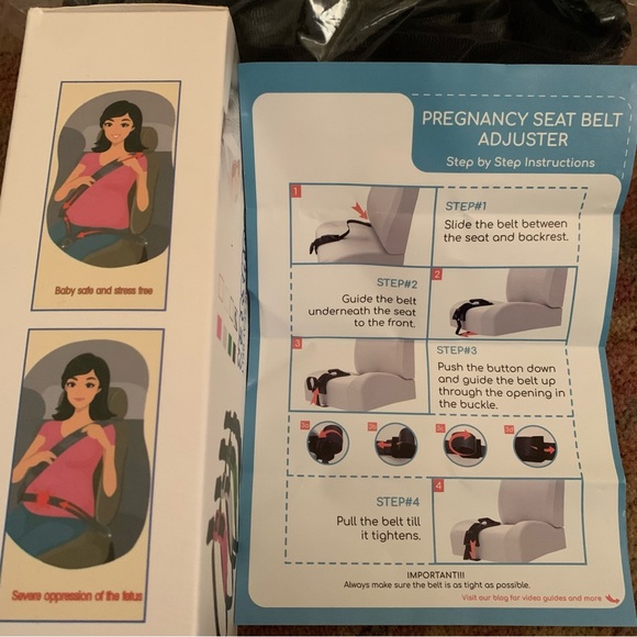 ❇️ 🖐️ for $2️⃣5️⃣ ❇️ • Pregnancy Seatbelt Adjuster - Picture 2 of 3